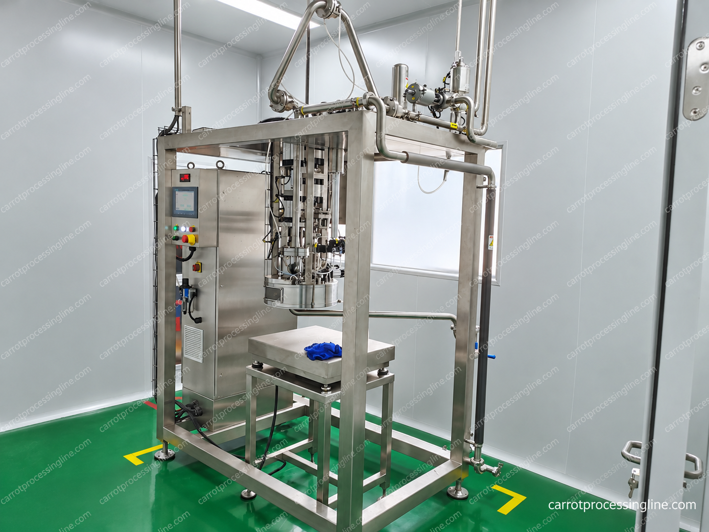 Single-head bag filling machine
